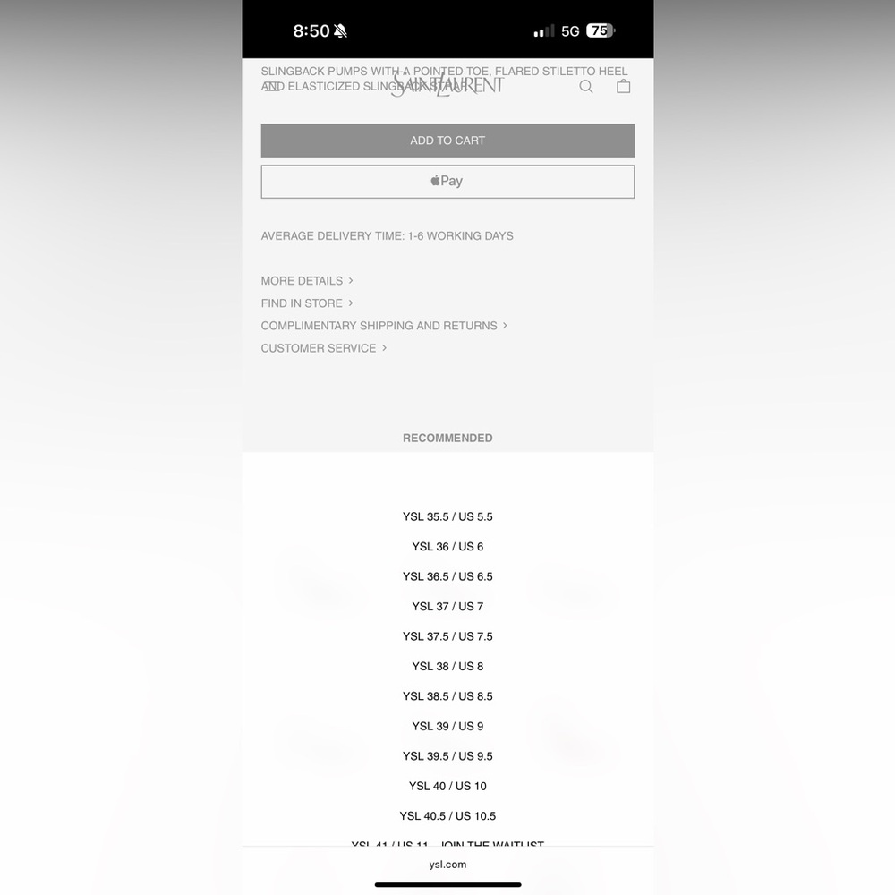 Saint Laurent Opyum YSL Logo Heel Sandals - Picture 14 of 14